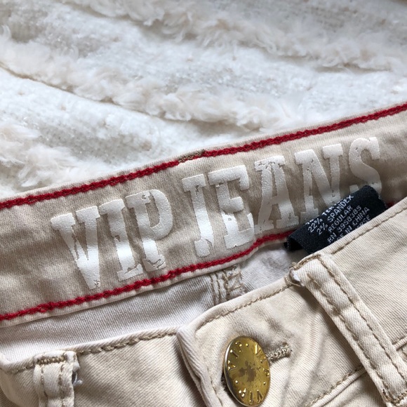 Khaki Skinny Jeans - Picture 2 of 4